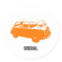 ORIGINAL ORANGE BUS STICKERS