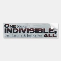 Original Pledge of Allegiance Bumper Stickers