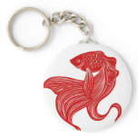 Original Scissors-cut Goldfish Keychain