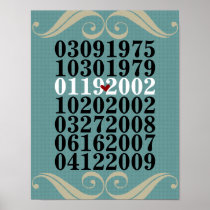 Original Special Dates Poster