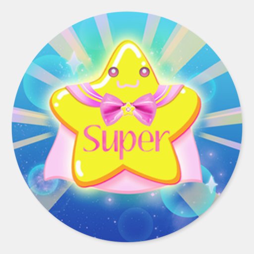 Original SuperStar Sticker! | Zazzle