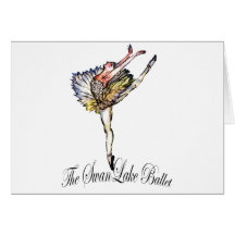 Original Swan Lake Ballet by Latidaballet! Greeting Card