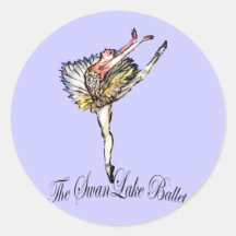 Original Swan Lake Ballet by Latidaballet! Stickers