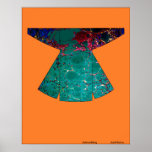Original  vintage Chapan1, Artmarbling posters