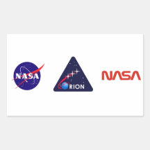 Orion Crew Module Sticker