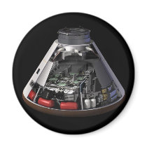 Orion Cutaway Refrigerator Magnets
