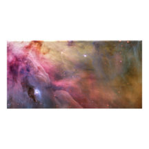 Orion Nebula Hubble Space Customised Photo Card