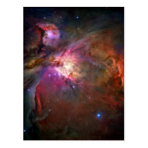Orion Nebula Hubble Space Postcards