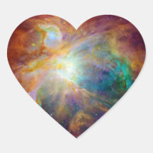Orion Nebula (Hubble & Spitzer Telescopes) Sticker