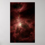 Orion Nebula in infrared Posters