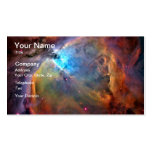 Orion Nebula Space Galaxy Business Card Template