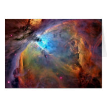 Orion Nebula Space Galaxy Cards