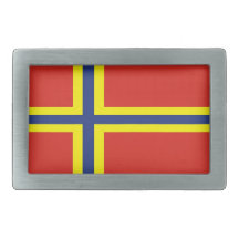 orkney flag belt buckle united kingdom region