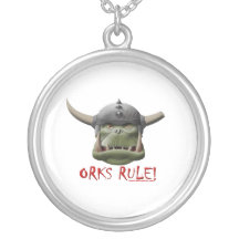 Orks Rule! Personalised Necklace