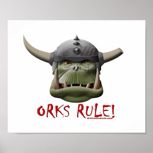 Orks Rule! Print