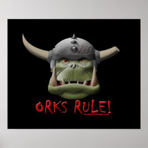 Orks Rule! Print