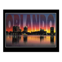 Orlando Florida Vintage Travel Postcard