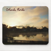 Orlando Lake Mug Mouse Pad