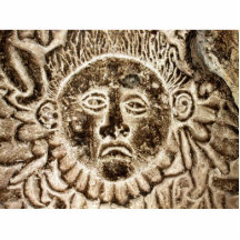 Ornament, Abandoned church, Oaxaca, Mexico Photo Cutout
