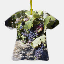 Ornament: California Wine Country Grape Clusters