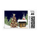 Ornament Christmas Holiday Tree postage
