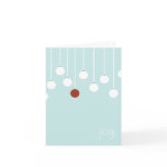 Ornament extravaganza greeting cards
