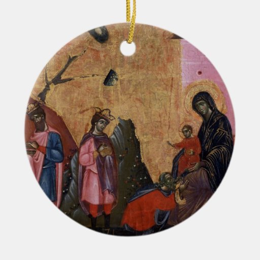Ornament: Guido da Siena Epiphany