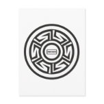 Ornament Indianer Native American Anasazi Postkarte