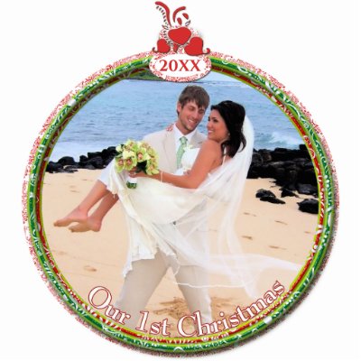 Ornament Our 1st Christmas-see 2011 Below Photo Cutouts by samack