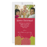 Ornament Photo Greeting Photo Card