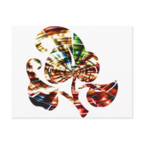 Ornament V11 - Sparkling Red Postcard