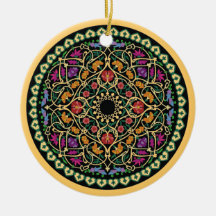 Ornament with Arabic Islamic print