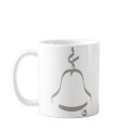 Ornamental Abstract Wedding Bell mugs