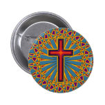 ORNAMENTAL CROSS BUTTON