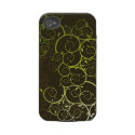 Ornamental Spiral Green Vines iPhone CaseMate casemate cases