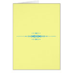 Ornamentation line LINE Greeting Card