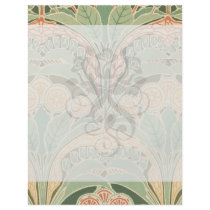ornate bontanical garden art nouveau art full colour flyer