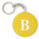 Ornate Contemporary Monogram - Letter B keychains