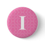 Ornate Contemporary Monogram - Letter I buttons