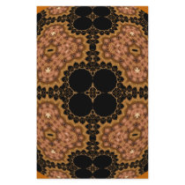 Ornate Copper Gold Kaleidoscope Mandala Flyer