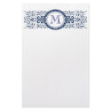Ornate Customisable Monogram stationary stationery