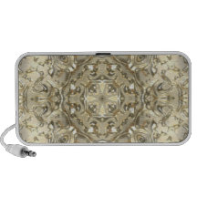 Ornate Gold & Silver Notebook Speaker