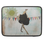 Ornate Ostrich Sunshine Macbook Sleeve Sleeve For MacBooks