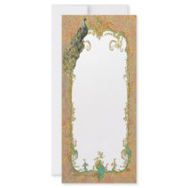 Ornate Peacock n Paisley Art Design