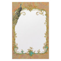 Ornate Peacock n Paisley Art Design
