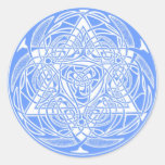 Ornate Star of David Stickers