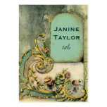 Ornate Victorian Scroll Window Business Card