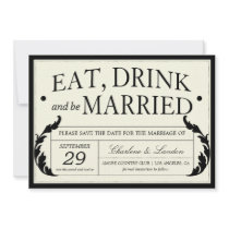 ORNATE VINTAGE WEDDING | SAVE THE DATE