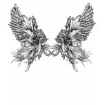 Ornate Wings t-shirts