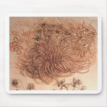 Ornithogalum (Star of Bethlehem) Mouse Pads